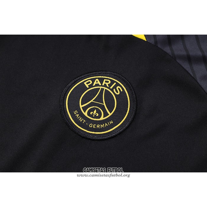 Chandal del Paris Saint-Germain Jordan Manga Corta 2023/2024 Negro - Pantalon Corto